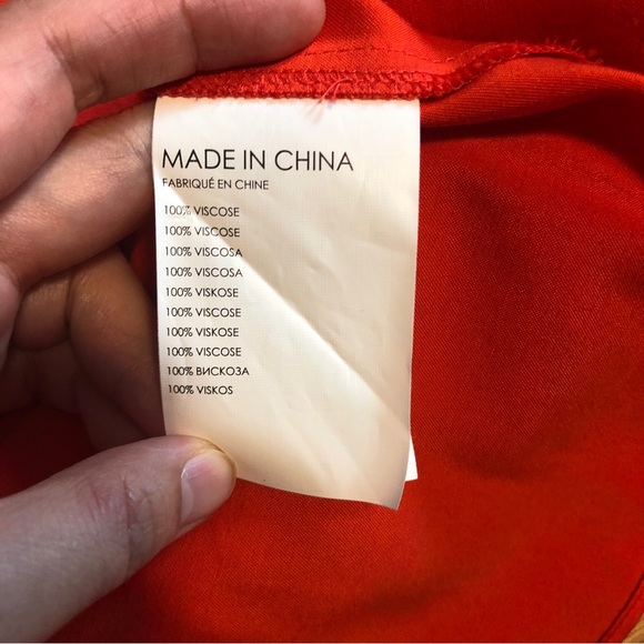 Club Monaco Red Trapeze Camisole - Picture 4 of 8